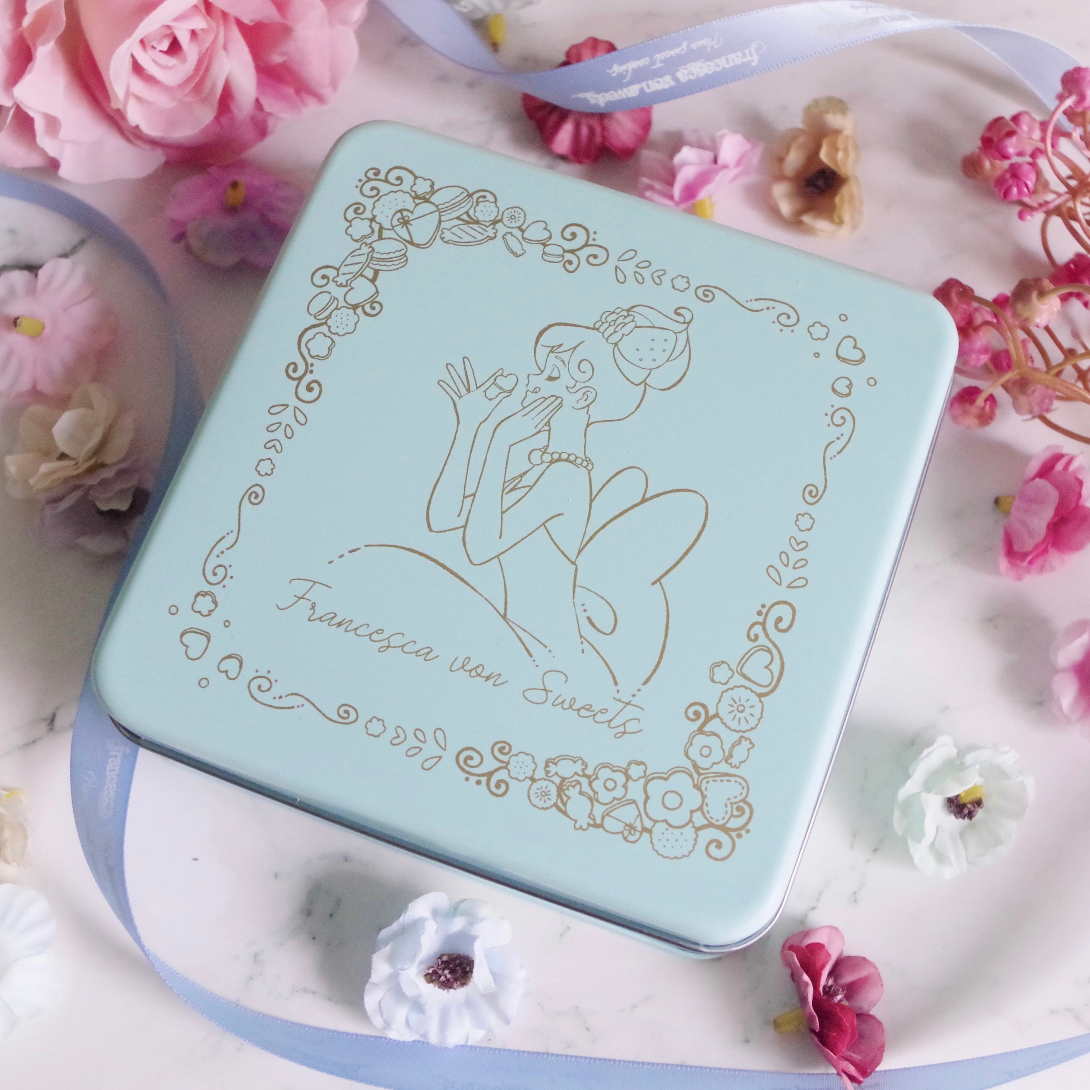 BLOOM アイシングクッキー缶 | Francesca von Sweets