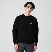 WOOL LINING SWEATSHIRT/BK