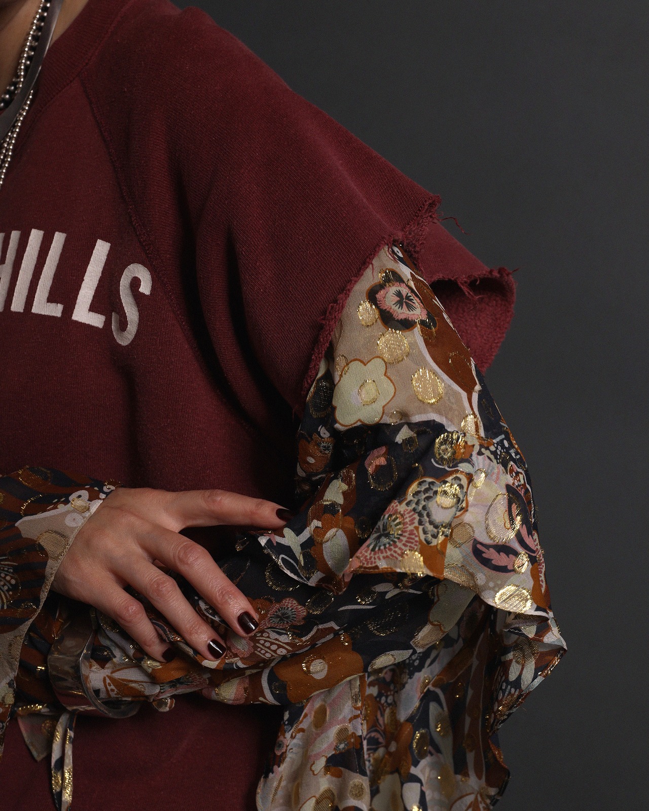 1960-70's North Hills Indians / Short Sleeve Sweat Shirt