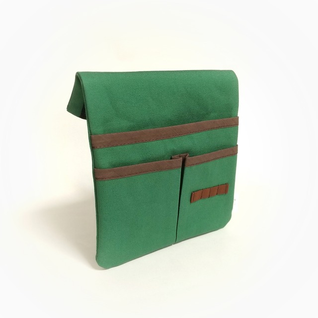 【SOLD OUT】ゴルフカート用マルチポケット ビンテージグリーン/ネイビー