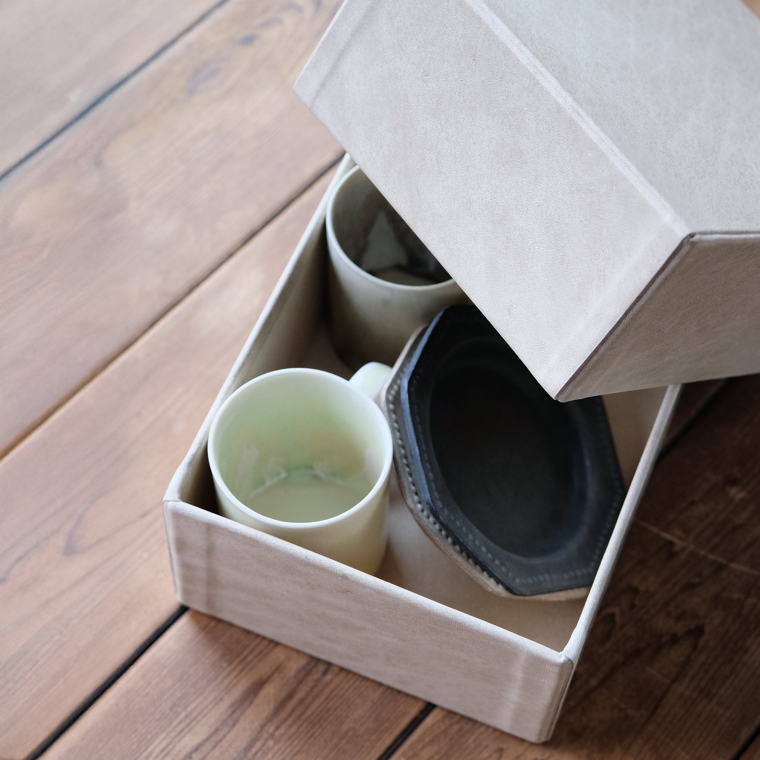 太田一永 Kazunaga Ohta 革箱 A5深