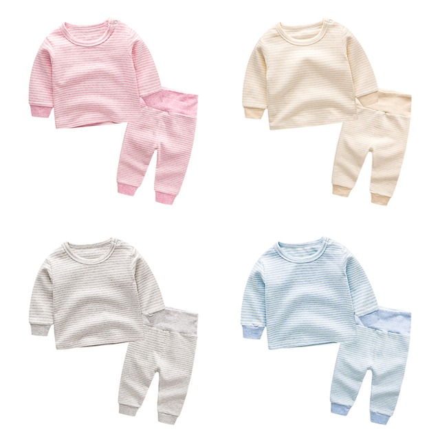 赤ちゃんの秋の服は、春と秋の暖かい服の女性の赤ちゃんの下着の秋の服に合います Duduベイビー2672934