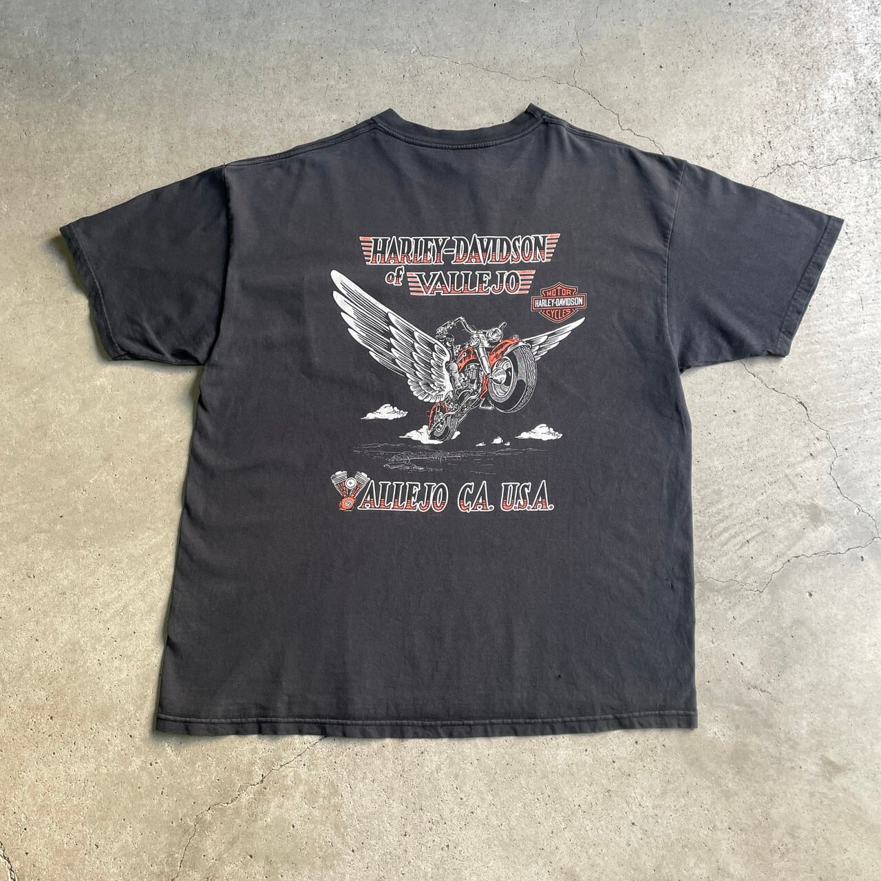 90年代 Harley-Davidson ハーレーダビッドソン バックプリント Tシャツ