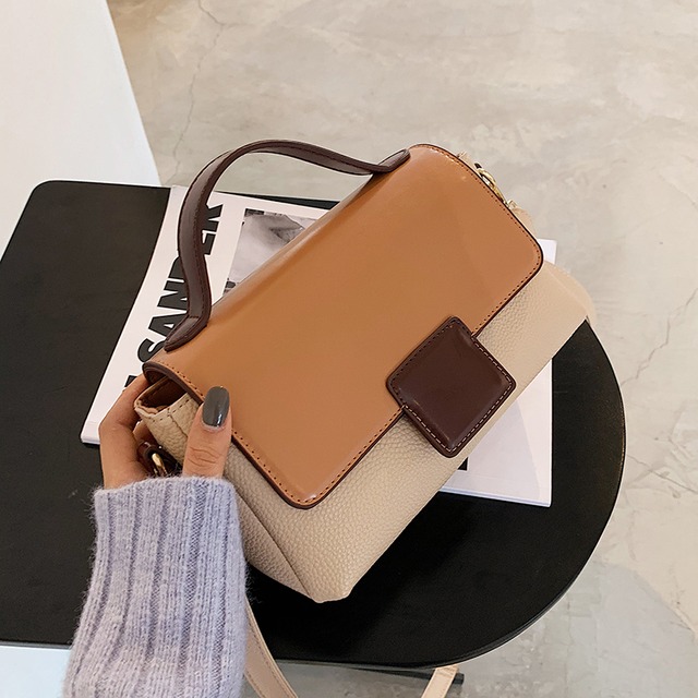 新しいスモールバッグメスバッグ2020秋と冬のワイルドメッセンジャーバッグファッションシングルショルダースモールスクエアバッグの新しいトレンドバージョン Tiancai_Wing_Bag23463130687