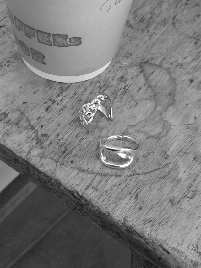 s925 Hollow Form Ring