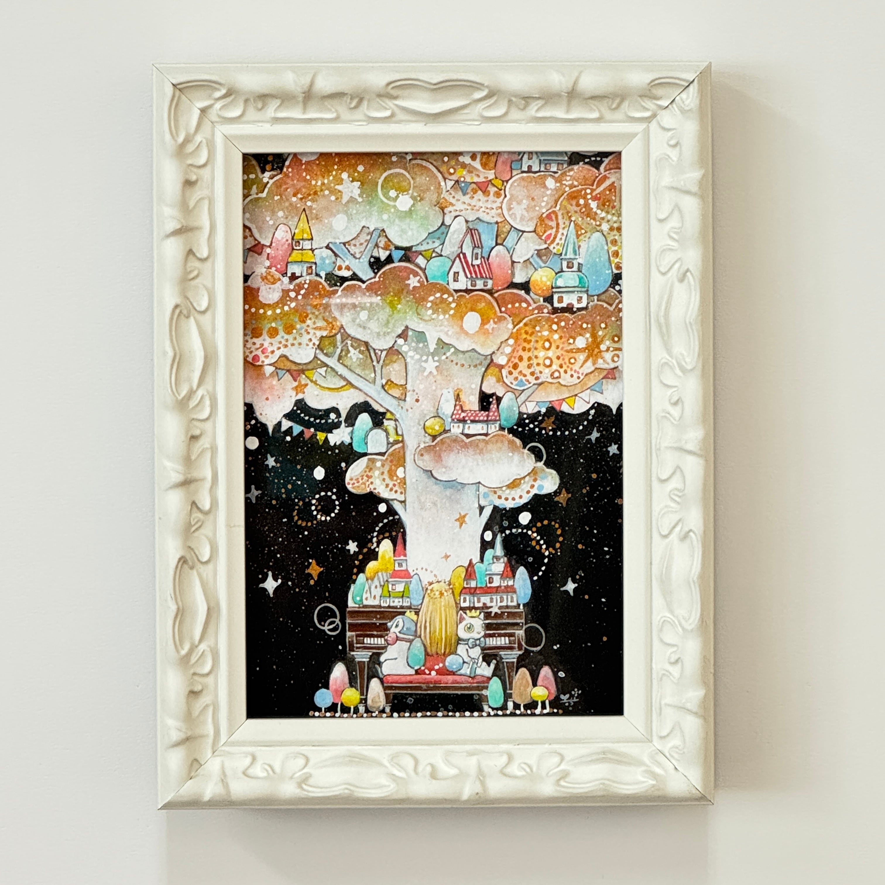 額装原画】Yosi／星降る夢の音色 | TSUKUSHI ART SHOP