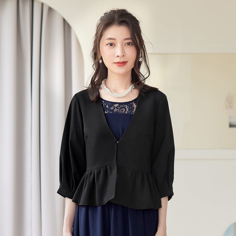 送料無料 ボレロジャケット フォーマル レディース ママ 母 ボレロ