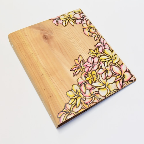 Wood File A4 【Plumeria】