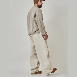 ワイドタック パンツ N3445　　「グラウンドフォーム」