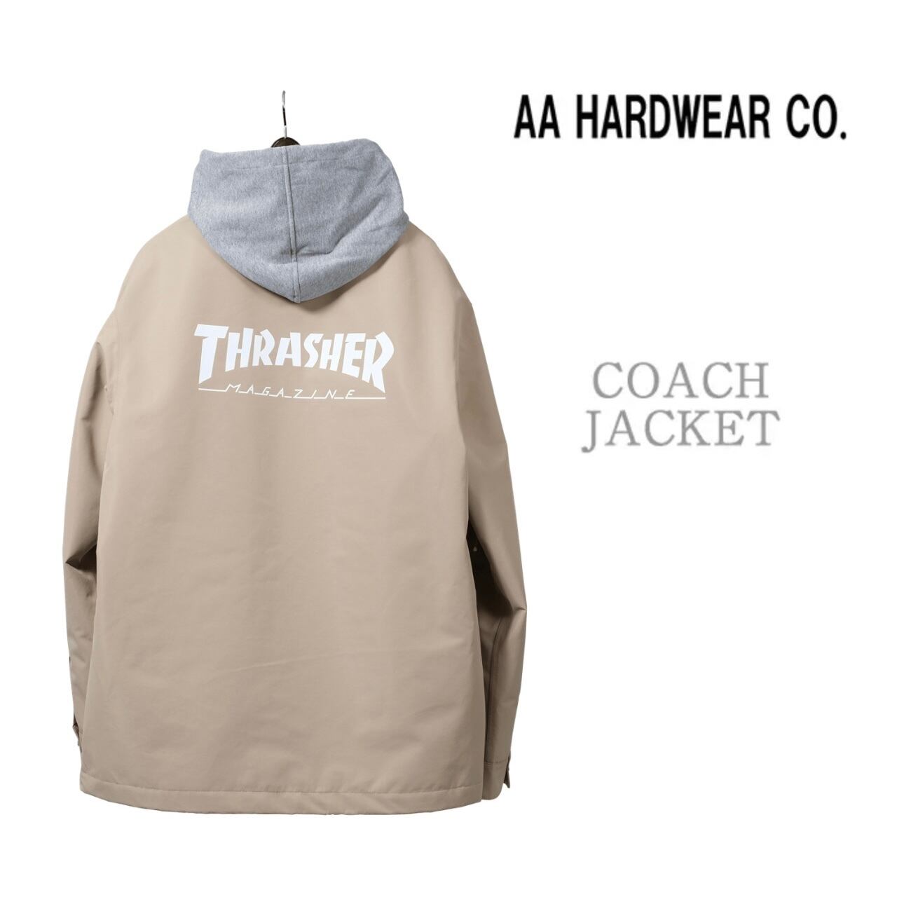 AA HARDWEAR 『 COACH JACKET 』 24-25 スノーボード ウェア AA HARDWEAR 『 COACH JACKET 』 24-25 スノーボード ウェア