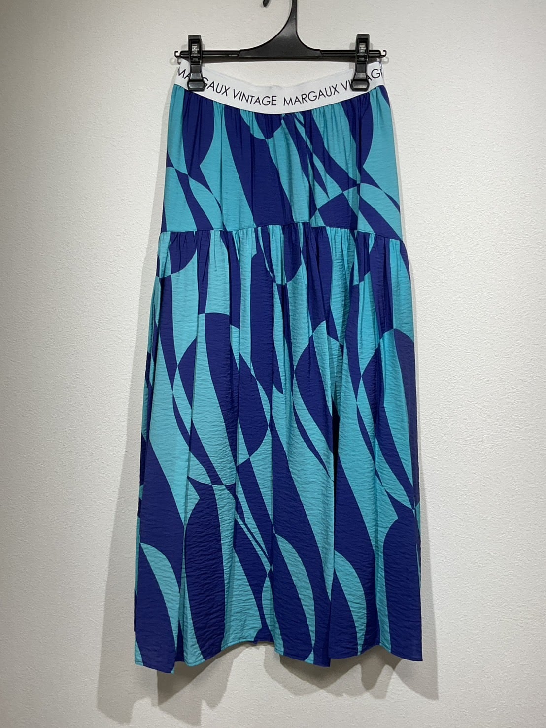 MARGAUX VINTAGE マルゴーヴィンテージ ジオメトリックスカート MARGAUX VINTAGE＞ ロゴウエストジオメトリックスカート | SHINKI