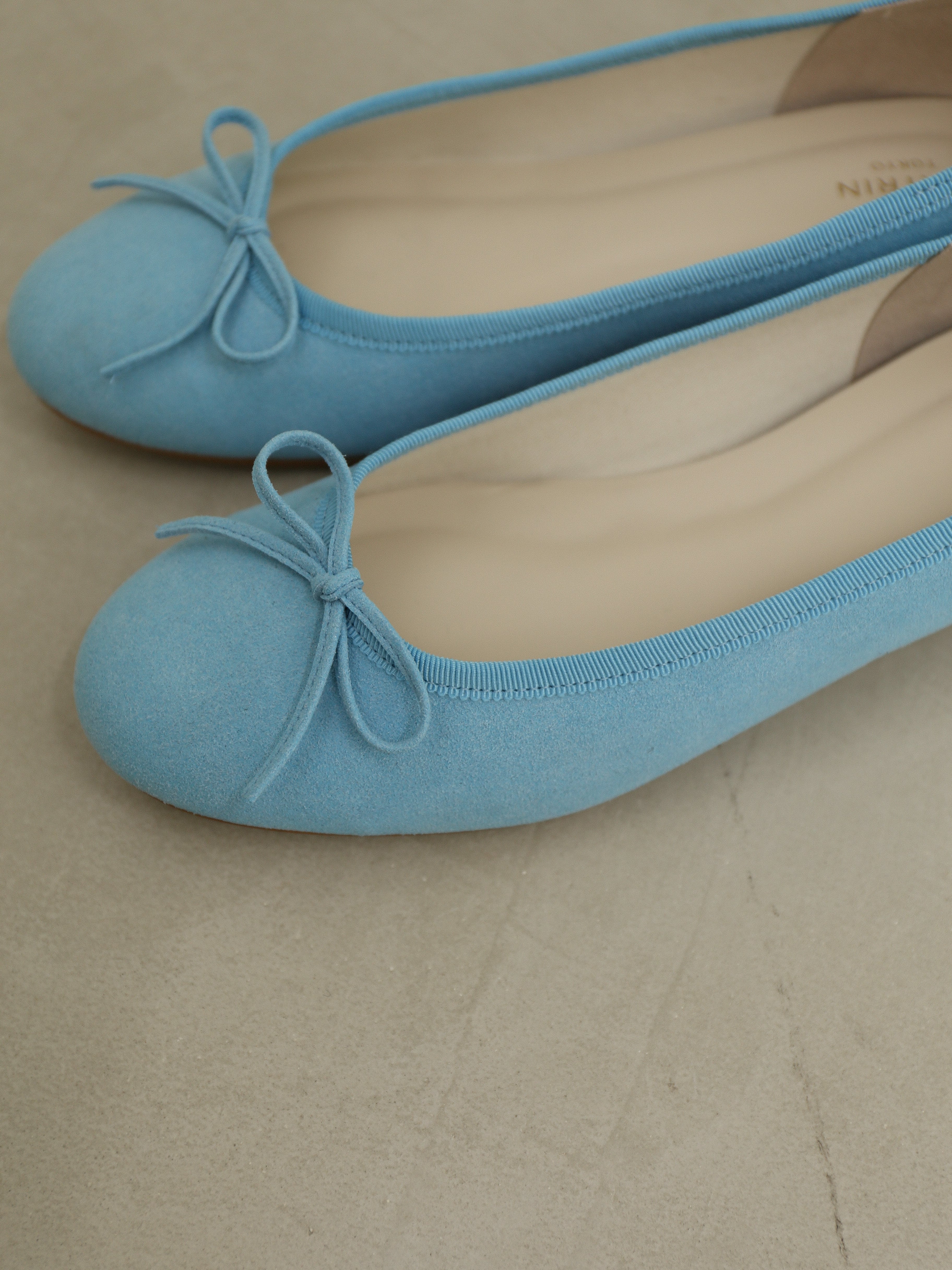 【Naoko Sawada collaboration】flat ballet shoes（blue） | Katrin TOKYO