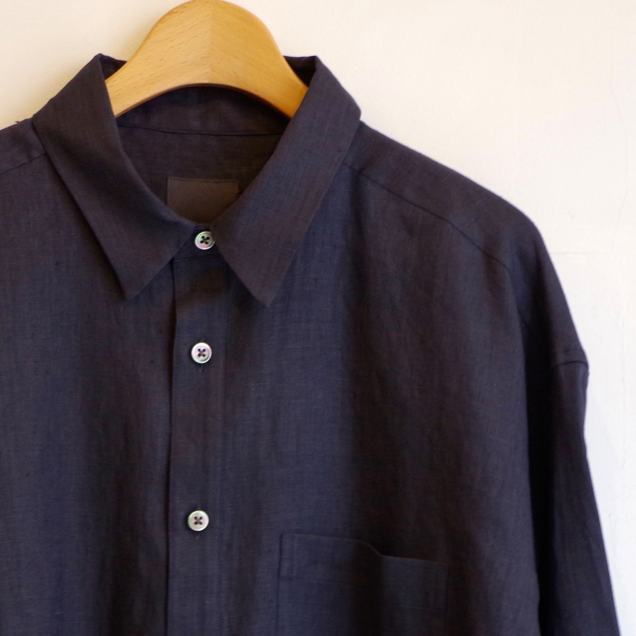 comm.arch.  French Linen L/S Shirt