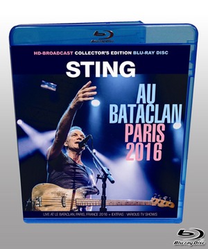 NEW STING AU BATACLAN :PARIS 2016   1BLURAY  Free Shipping