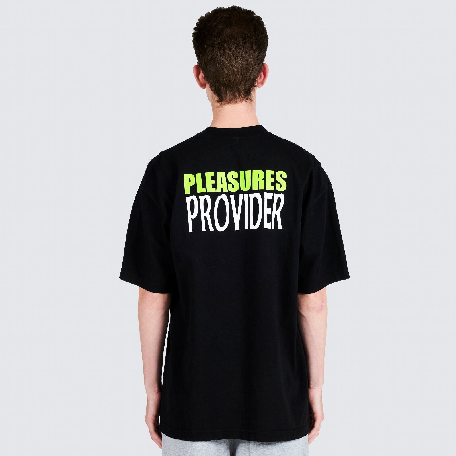 PLEASURES/プレジャーズ×N.E.R.D.】PROVIDER T-SHIRT Tシャツ / BLACK