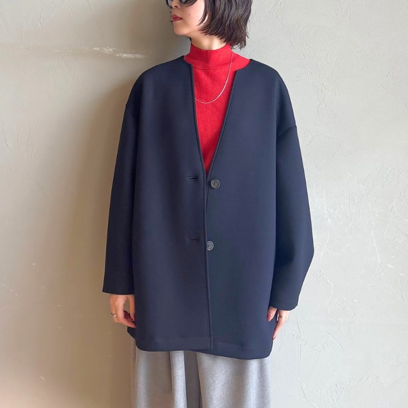 【 NUS 】エアクッションキーネックコート