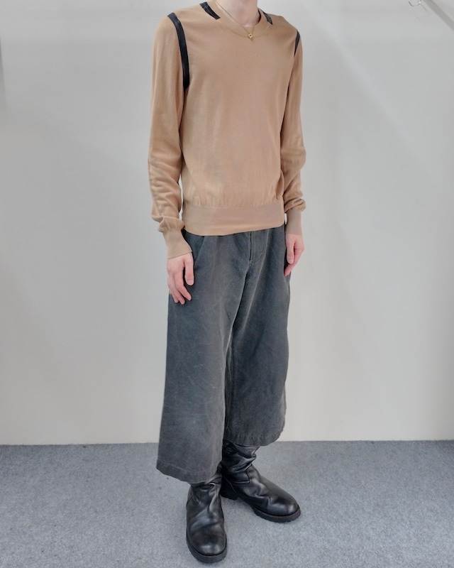 【DOLCE&GABBANA】bondage tape knit