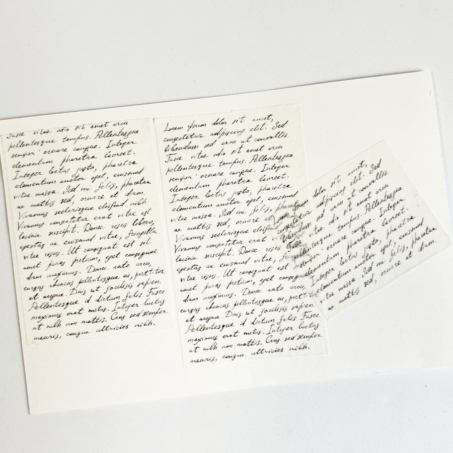 情書 ビンテージ英文デザイン】アンティーク柄マスキングテープ | 手帳