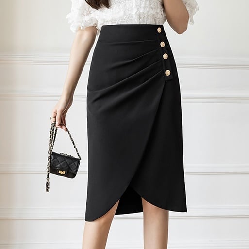 スカート ボトムス タイトスカート 膝丈 ひざ丈 膝上 膝下