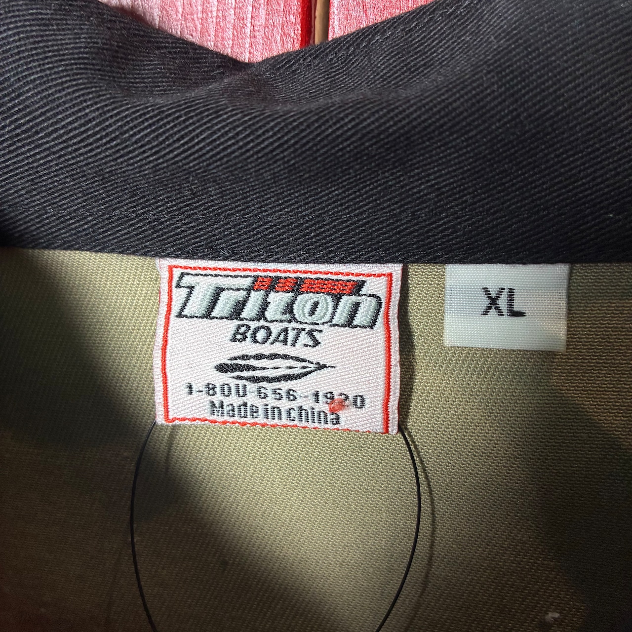 Triton BOATS レーシングシャツ バスフィッシングボート ワークシャツ