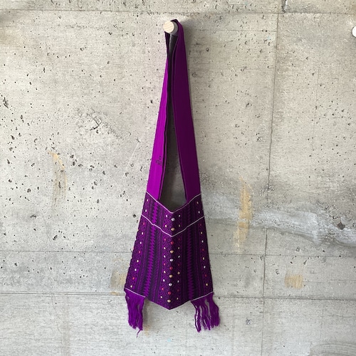 purple ethnic bag