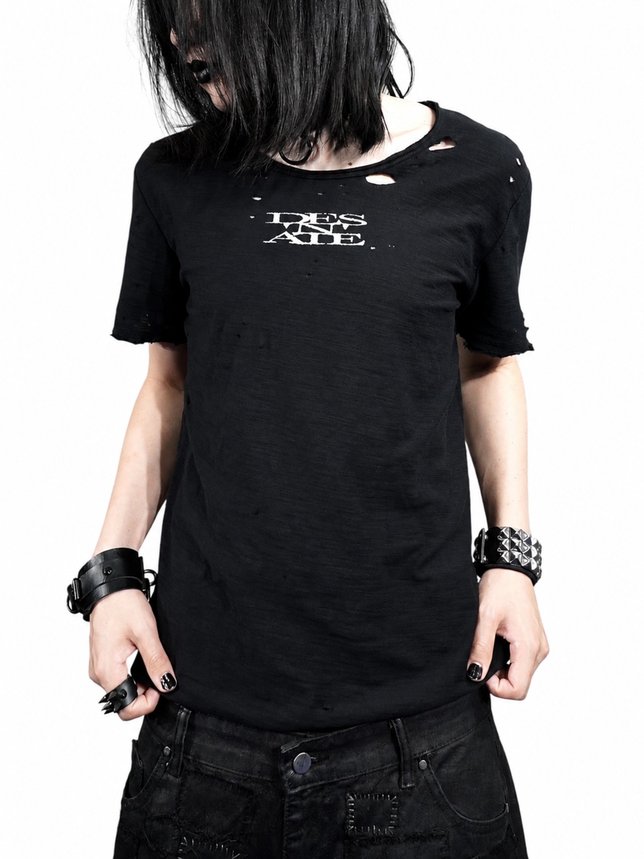 【DES'N'ATE】CLASSIC LOGO PRINT TEE
