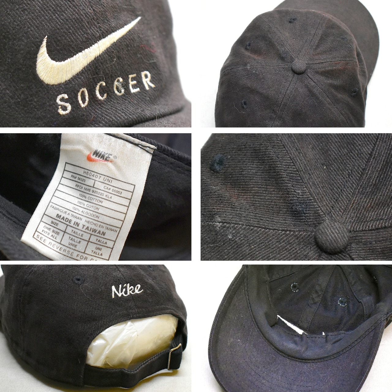 1点物◇ビンテージ90sナイキNIKE絶妙フェード感ベースボールキャップ 