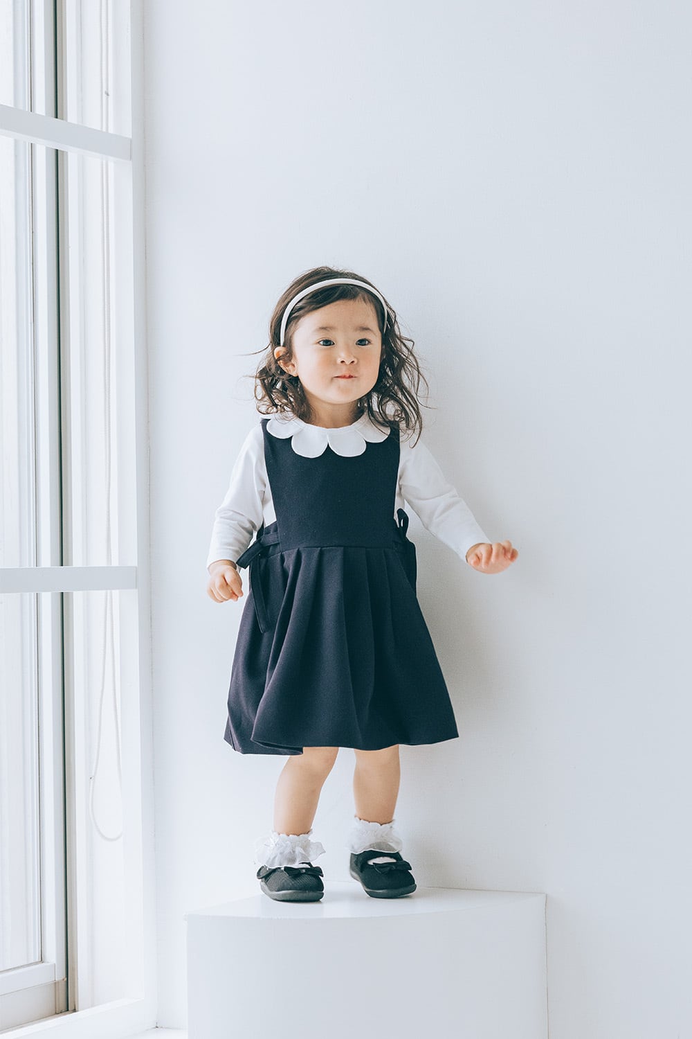 Coquette サイドリボンジャンパースカート&ブラウス120 セレモニー Coquette サイドリボンジャンパースカート&ブラウス120 セレモニー