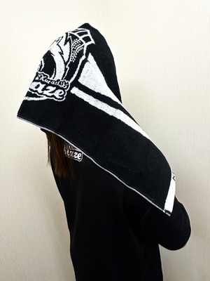 フェイスタオル ブラック　　＜Face Towel Black＞