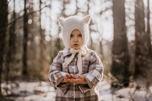 【pixie hat】(size18-24m) Kitty Hat
