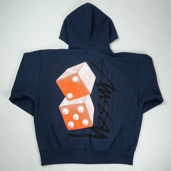 Size【M】 STUSSY ステューシー 26SS TALL DICE ZIP HOODIE NAVY