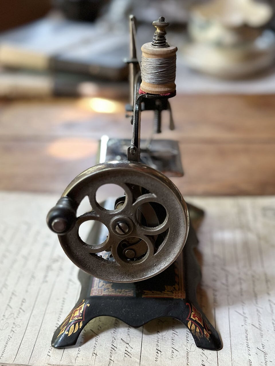 1900年代初頭 黒トイミシン BABYモデル | Brocante de La Cocotte