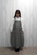 fu-dueka:: Linen起毛　ジャンバースカート