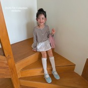 韓国子供服 / ninibello / Tommy Stripe Cardigan / カーディガン *XS~XXL*
