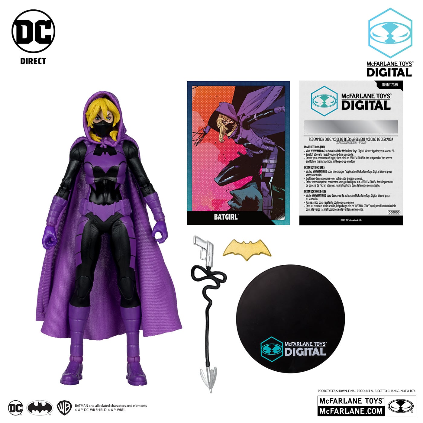 レア ＤＣダイレクト バットガール（ステファニー・ブラウン） 7インチ DC ダイレクト バットガール (ステファニー・ブラウン) 7インチ