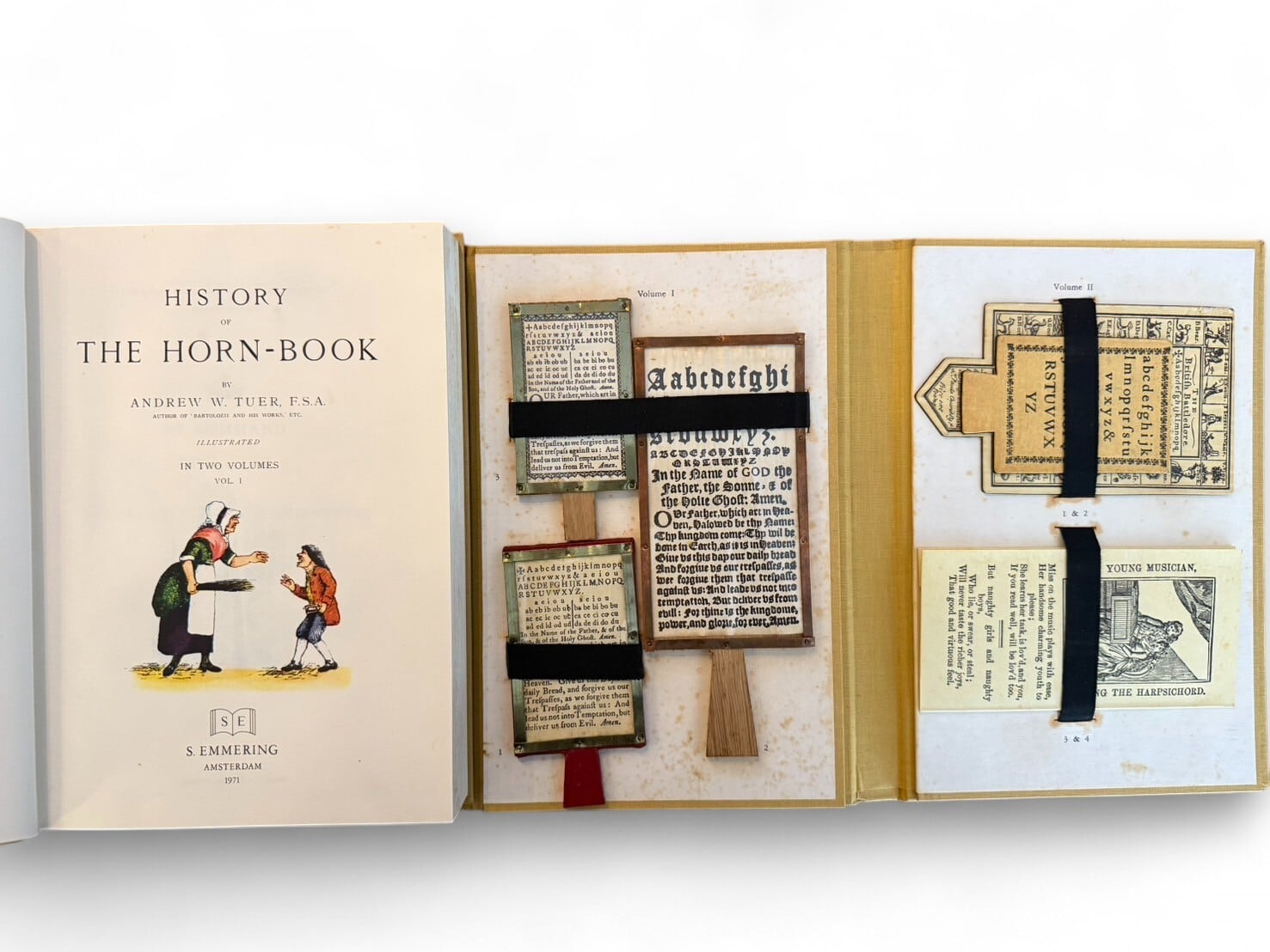 【SC073】【REPRINT】History of the Horn-Book in two volumes(1971) /Andrew W. Tuer