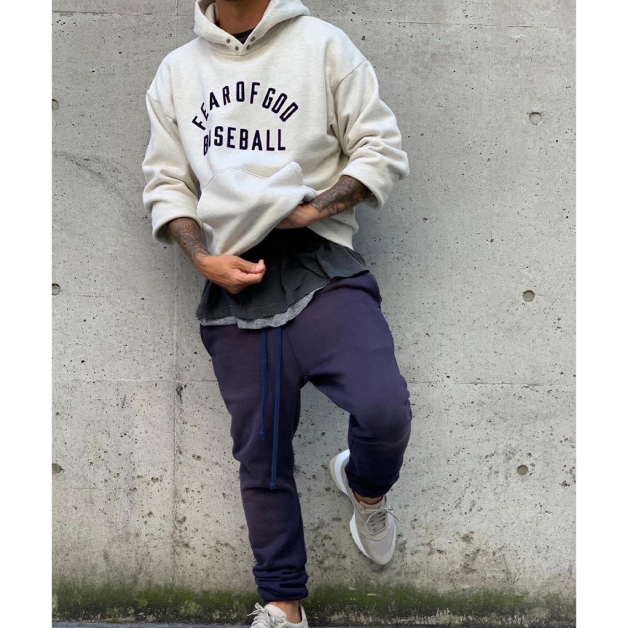 FEAR OF GOD  SEVENTH COLLECTION  BASEBALL HOODIE - 5