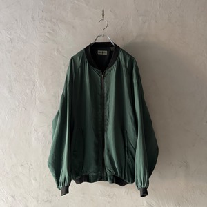 -ROBERT STOCK- 2 tone silk blouson
