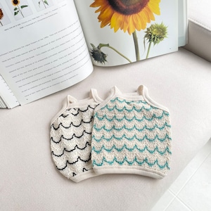 summer sea knit(black)