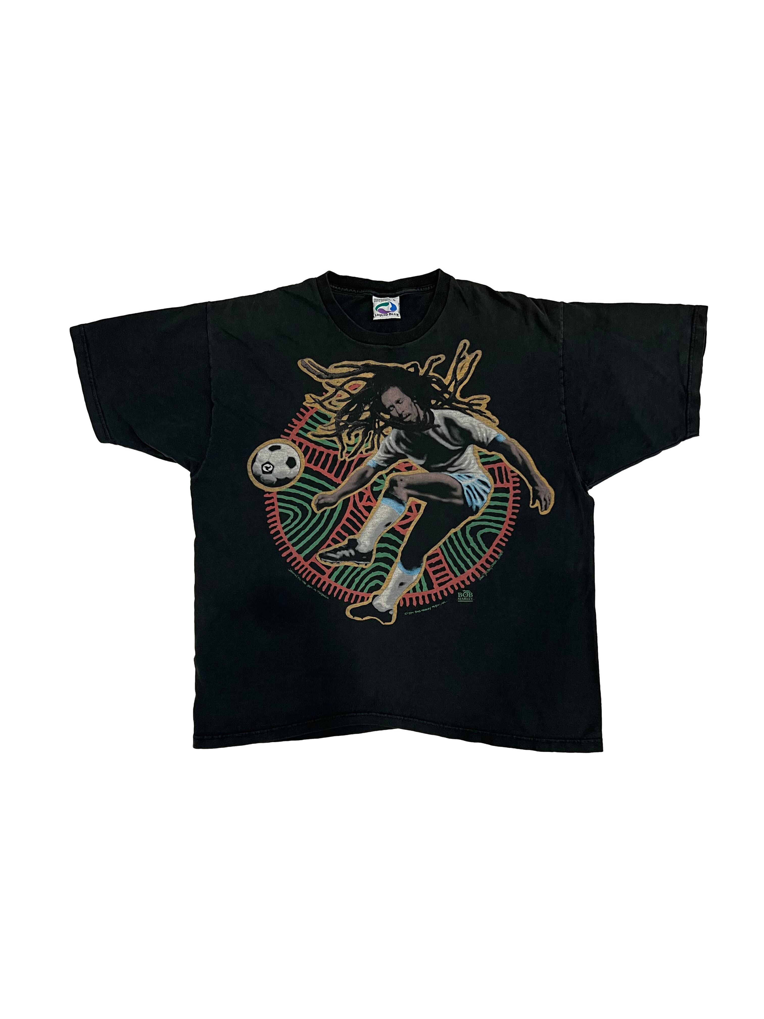 1994s LIQUID BLUE "BOB MARLEY" T-Shirt