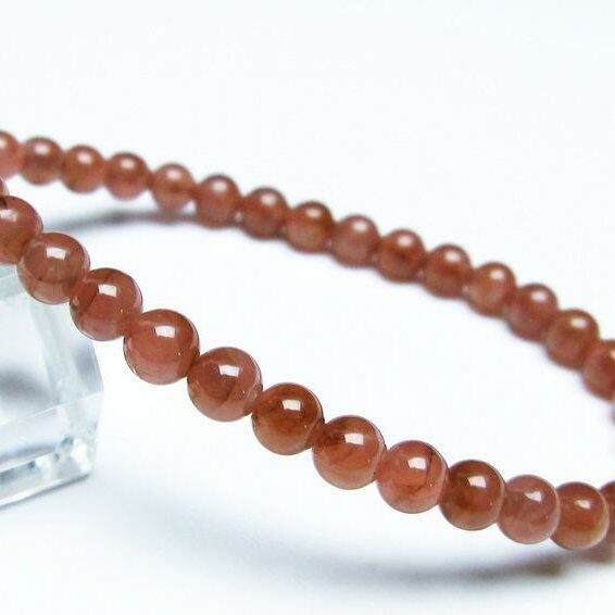 インカローズ ブレスレット 5mm 一点物 メール便可 [M便 1/10] 111-27515