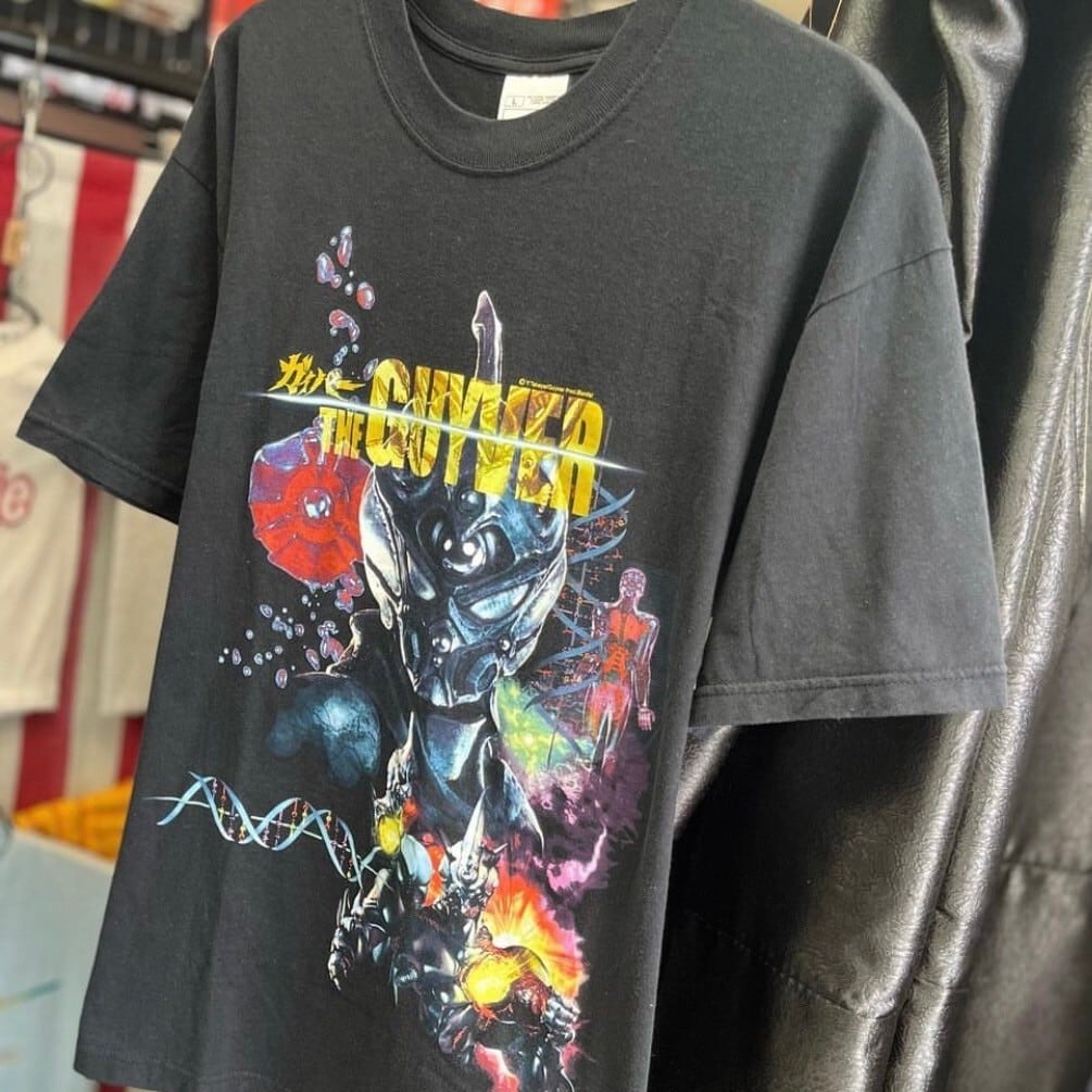 00s The GUYVER ガイバー アニメT プリントシャツ ブラック L 00s The GUYVER ガイバー アニメT プリントシャツ ブラック L