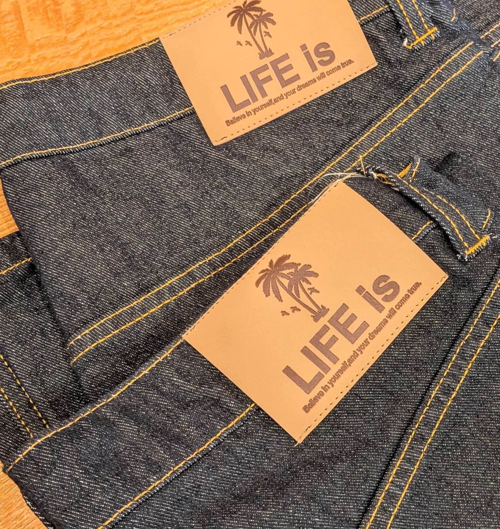 LIFE isオリジナルデニムPT￥8900(9790)