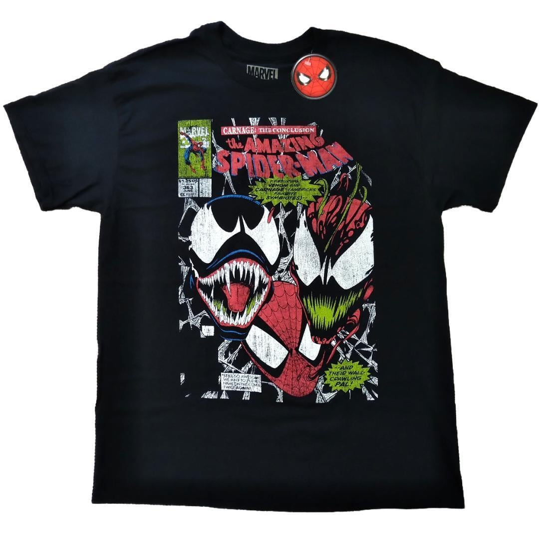 スパイダーマン Tシャツ 黒 ヴェノム カーネイジ 海外 | GOLD スパイダーマン Tシャツ 黒 ヴェノム カーネイジ 海外 | GOLD