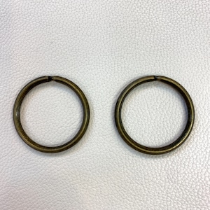 二重リング　内径21mm【アンティーク(2個入り）】JO-2