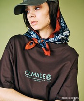 CL MADE メッセージプリントルーズＴシャツ (BLACK)　CQ-49013