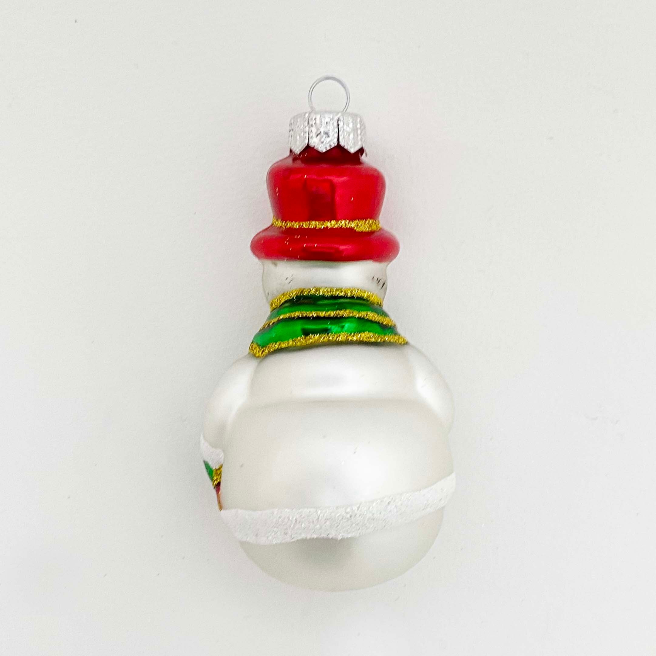 ウクライナ製 ガラスオーナメント（スノーマン）