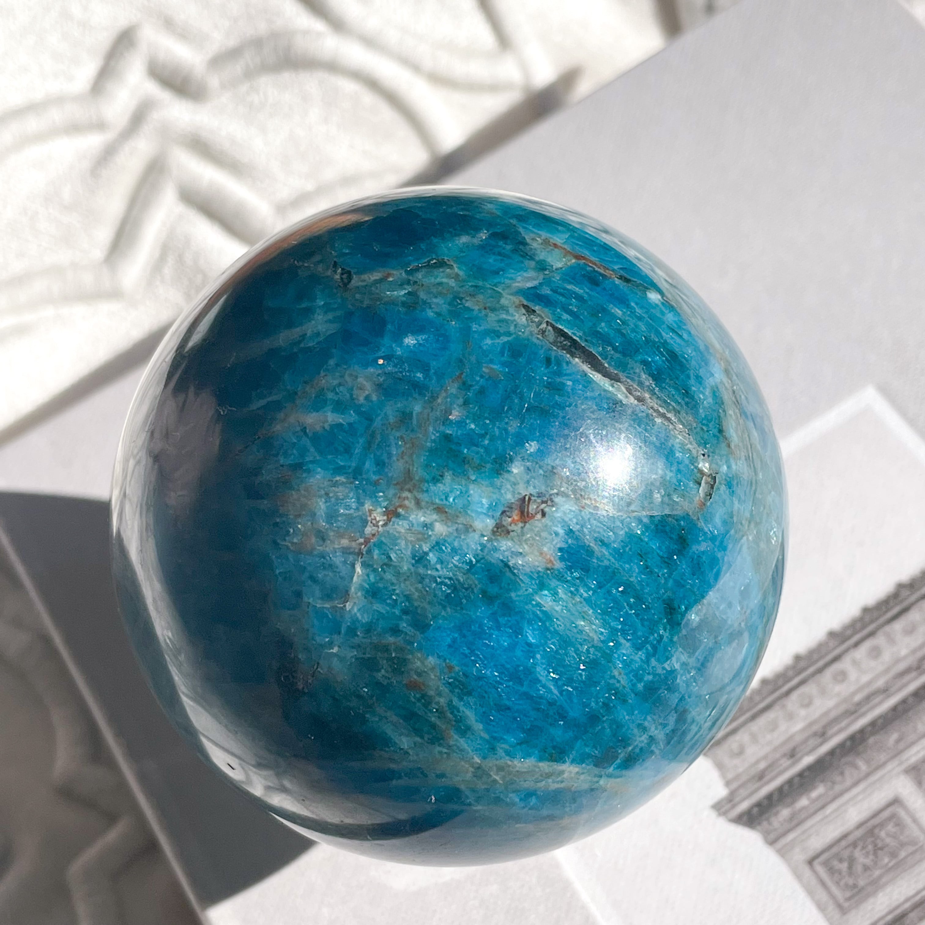 Earth (Blue Apatite 7 )✧ ブルーアパタイト | FLUXY - 天然石と鉱物