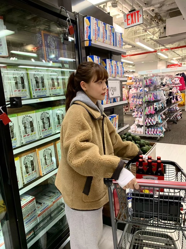 (予約) LIFFEY / Erin hood knit vest 3color