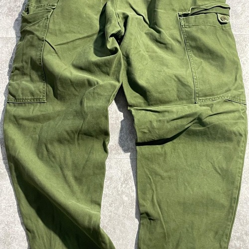 60-70s スウェーデン軍 実物 M-59 フィールドパンツ C46 w25 詳細写真15